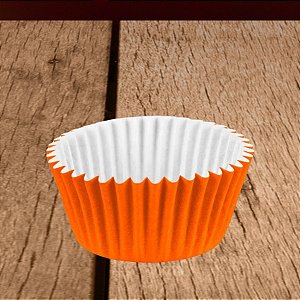 Forminha para Doces - Laranja - Número 06 - 100 unidades - Regina - Rizzo