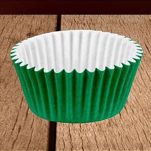 Forminha para Doces - Verde Escuro - Número 04 - 100 unidades - Regina - Rizzo