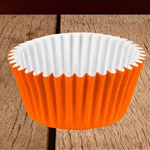 Forminha para Doces - Laranja - Número 04 - 100 unidades - Regina - Rizzo