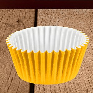 Forminha para Doces - Amarela - Número 04 - 100 unidades - Regina - Rizzo
