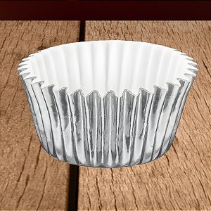 Forminha Laminada para Doces - Prata - Número 04 - 50 unidades - Regina - Rizzo