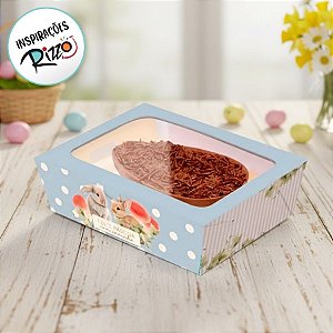 Caixa New Practice para Meio Ovo de 350g - Breeze - 6 unidades - Cromus - Rizzo