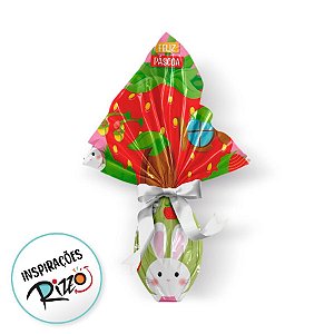 Saco Express 35x35cm Para Ovos de 250g a 350g - Strawbelly - 5 unidades - Cromus - Rizzo