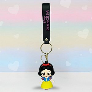 Chaveiro 3D Branca de Neve - 7cm - Disney Original - 1 unidade - Rizzo
