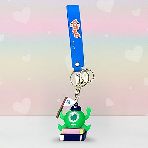 Chaveiro 3D Mike Wazowski - Monstros S.A - 7cm - Disney Original - 1 unidade - Rizzo