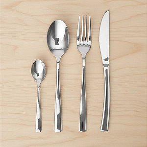 Faqueiro de Aço Inox - Sorrento - 24 unidades - Cromus - Rizzo