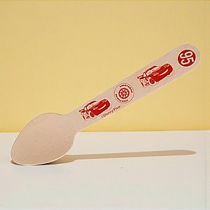 Colher de Madeira Carros - 9cm - Disney Original - 8 unidades - Regina - Rizzo