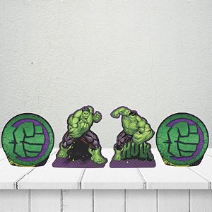 Decoração de Mesa - Hulk - Disney Original - 4 unidades - Rizzo