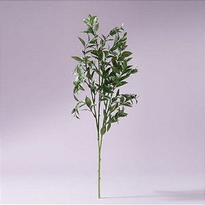 Haste Folha Permanente - Folhagem - Verde Escuro - 64cm - 1 unidade - Cromus - Rizzo