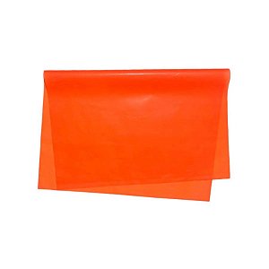 Papel de Seda - 50x70cm - Coral - 100 unidades - Rizzo