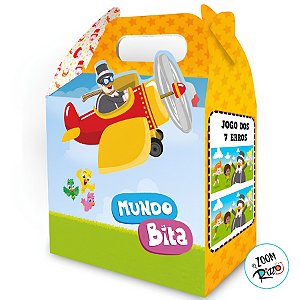 Caixa Surpresa - Mundo Bita - 10,5x16x7cm - 8 unidades - Regina - Rizzo