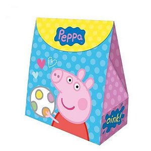 Caixa Surpresa Festa Peppa Pig - 08 unidades - Regina - Rizzo Festas