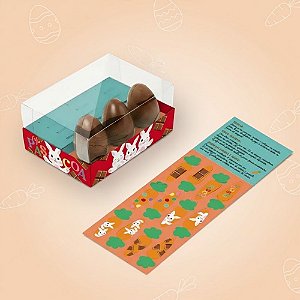 Caixa Para 3 Ovos de 50g - Jogo da Memória - Felicita - 1 unidade - Cromus - Rizzo