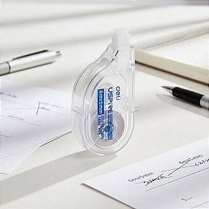 Corretivo em Fita USPIRE - 5mmx6m - 1 unidade - Deli - Rizzo