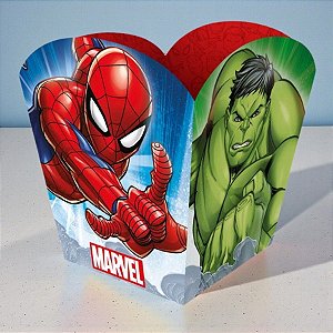 Cachepot de Papel - Vingadores - Disney Original - 4 unidades - Regina - Rizzo