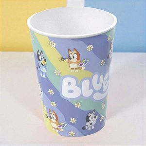 Copo de Plástico Bluey - Lilás e Verde - 280ml - 1 unidade - Plasútil - Rizzo