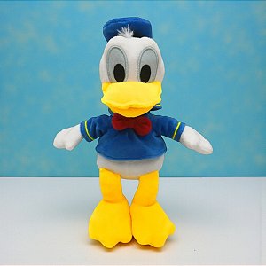 Pelúcia Pato Donald - Turma do Mickey Mouse - 28cm - Disney Original - 1 unidade - Fun - Rizzo