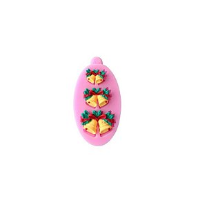 Molde de Silicone Sinos N1 Molds Planet Rizzo Confeitaria