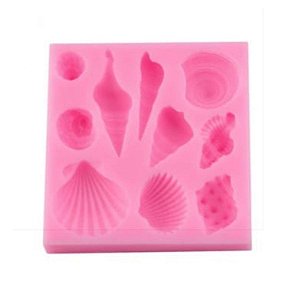 Molde de silicone Fundo do Mar S158 Molds Planet Rizzo Confeitaria