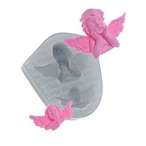 Molde de Silicone Anjos Zaniel Médio Ref. 82 Flexarte