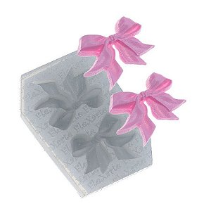 Molde de Silicone Dupla de Laços Riley Ref. 117 Flexarte