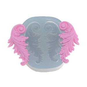 Molde de silicone Arabesco Espelhado Ref. 309 Flexarte