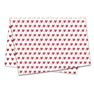 Papel Seda - 50x70cm - Amo Você - 10 unidades - Rizzo