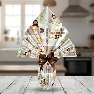 Folha Poli Páscoa Perolada - 70x90cm - Cristã - 5 unidades - Rizzo