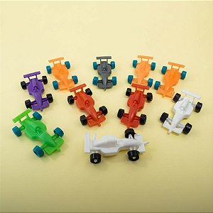 Mini Brinquedo Sortido - Carrinho de Fórmula 1 - 5,5x2,5cm - 10 unidades - Rizzo