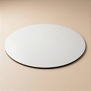 Base Para Bolo Cake Board em MDF - Branco - 32cm  - 1 unidade - Rizzo