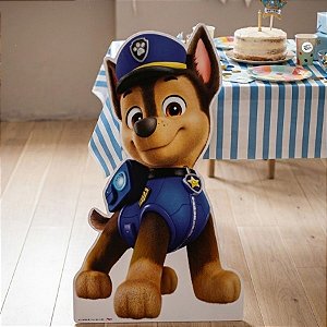 Decoração de Chão - Chase - Patrulha Canina - 64cm - 1 unidade - Regina - Rizzo