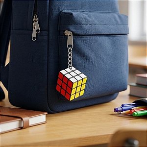 Chaveiro Mini Cubo Mágico - 2,9x2,9x2,9cm - 1 unidade - Rizzo