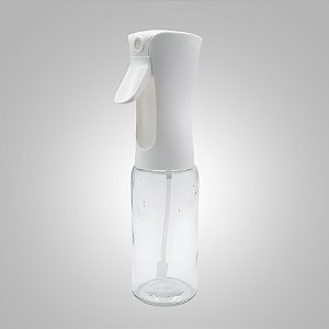 Frasco de Vidro com Válvula Vaporizadora - Branca - 220ml - 6x22x6cm - 1 unidade - Rizzo