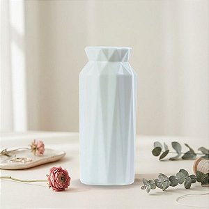 Vaso Decorativo - Glam - Branco - 15,5cm - 1 unidade - Rizzo