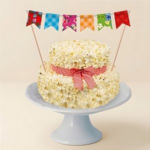 Bandeirinha Decorativa Para Doce - Arraiá - 25cm - 1 unidade - Regina - Rizzo