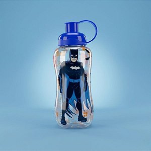 Garrafa Squeeze Sleeve - Batman Dark Knight - Azul - 550ml  - 1 unidade - Rizzo