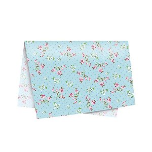 Papel de Seda - 49x69cm - Secret Garden - 10 unidades - Cromus - Rizzo