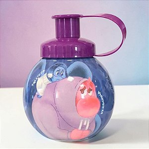 Garrafa Squeeze Bola Divertidamente - Roxa e Azul - 250ml - 1 unidade - Disney Original - Rizzo