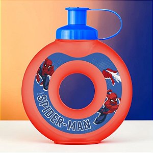 Garrafa Squeeze Donuts Homem Aranha - 300ml - 1 unidade - Disney Original - Rizzo