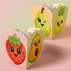 Cachepot - Frutinhas - 6,5x9x6,5cm - 4 unidades - Regina - Rizzo