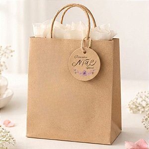 Tag Redonda Com Sisal Para Uma Mãe Especial - Ref.2523 - 5cm - 10 unidades - Stickr - Rizzo