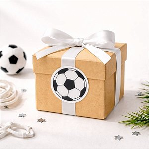 Adesivo Redondo Bola De Futebol - Ref.2533 -  Hot Stamping - 3cm - 20 unidades - Stickr - Rizzo