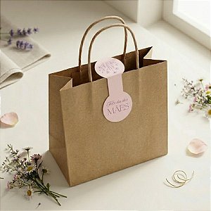 Lacre Adesivo Feliz Dia Das Mães - Ref.2521 - Hot Stamping - 7,5cm - 20 unidades - Stickr - Rizzo