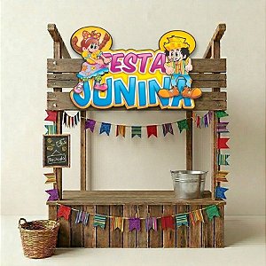 Placa De Sinalização em Papel para Festa Junina -  Festa Junina - 50cm - 1 unidade - Festa Maluca - Rizzo