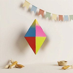 Enfeite Decorativo de Festa Junina - Balão Junino - 17cm - 1 unidade - Festa Maluca - Rizzo