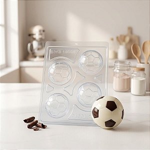 Forma de Acetato Especial - Bola de Futebol - Ref.10034 - 1 unidade - BWB - Rizzo