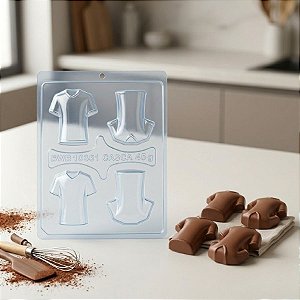 Forma de Acetato Especial - Camisa Pequena - Ref.10361 - 1 unidade - BWB - Rizzo