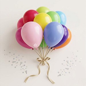 Balão de Festa Latéx Fashion - Sortido -  unidades - Sempertex - Rizzo