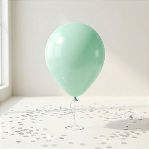 Balão de Festa Latéx Fashion - Hortelã -  unidades - Sempertex - Rizzo