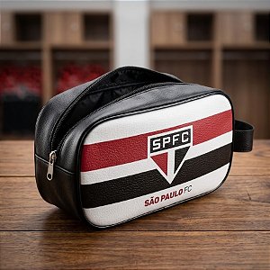 Necessaire Futebol - São Paulo Oficial - 22x13x7cm - 1 unidade - Rizzo